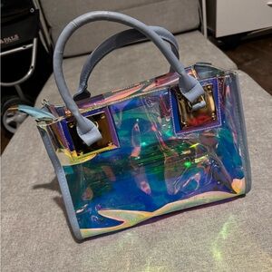 Holographic Clear Handbag